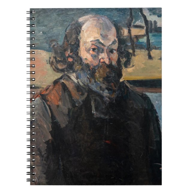Paul Cezanne - Self-porträtt Anteckningsbok (Framsidan)