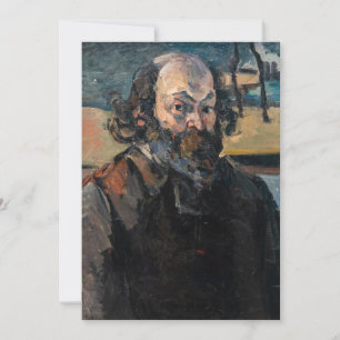 Paul Cezanne - Self-porträtt Inbjudningar