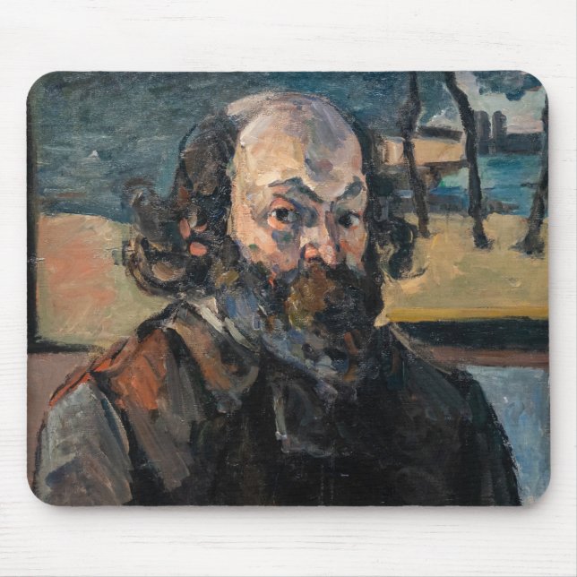 Paul Cezanne - Self-porträtt Musmatta (Framsidan)