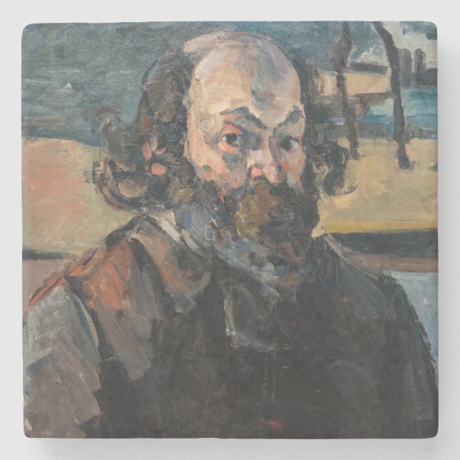 Paul Cezanne - Self-porträtt Stenunderlägg (Framsidan)