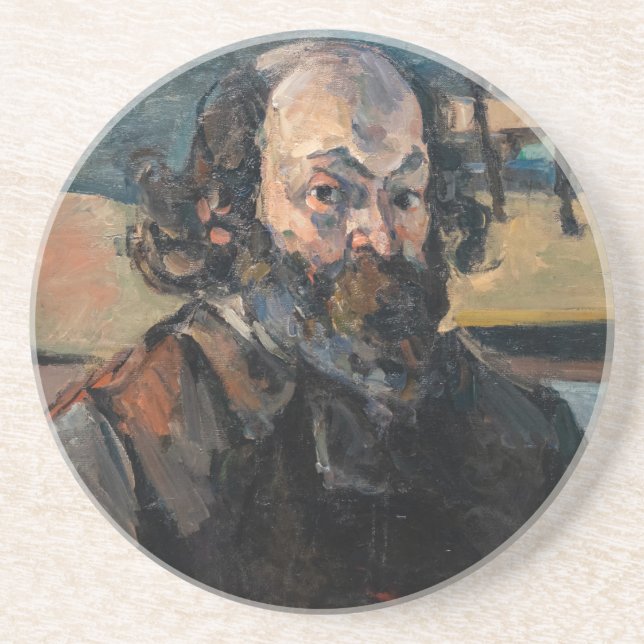 Paul Cezanne - Self-porträtt Underlägg (Framsidan)