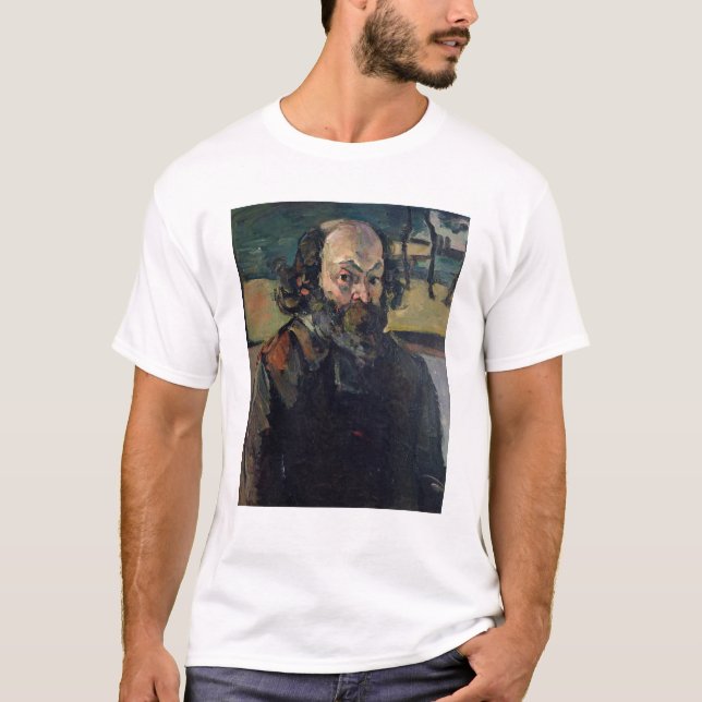 Paul Cezanne | självporträtt, c.1873-76 T-shirt (Framsida)