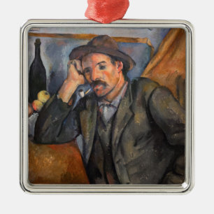 Paul Cezanne - Smoker Julgransprydnad Metall