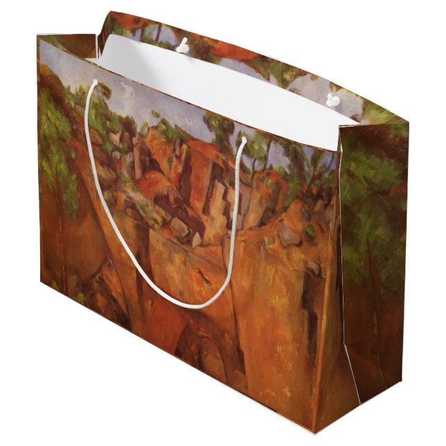 Paul Cezanne Steinbruch Bibemus (Baksidan Vinklad)