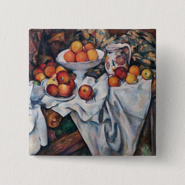 Paul Cezanne - still Life, Apples and Oranges Knapp (Framsida)
