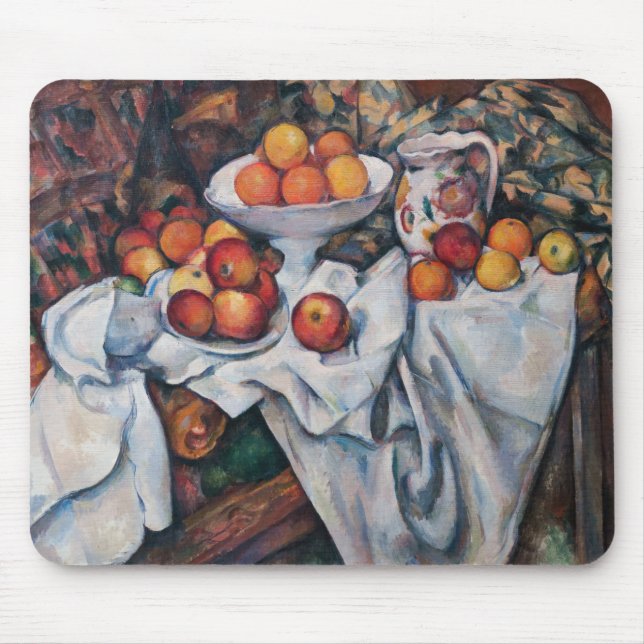 Paul Cezanne - still Life, Apples and Oranges Musmatta (Framsidan)