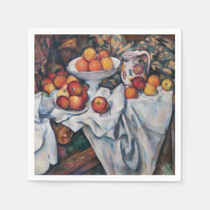 Paul Cezanne - still Life, Apples and Oranges Pappersservett