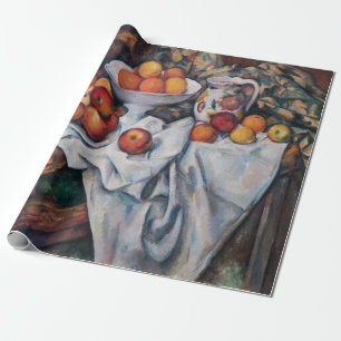 Paul Cezanne - still Life, Apples and Oranges Presentpapper