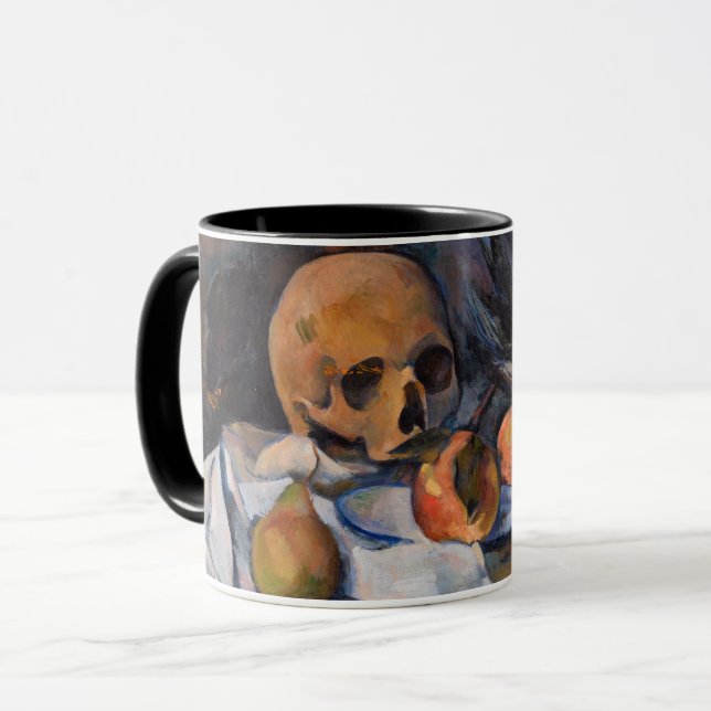 Paul Cezanne - still Life with Skull Mugg (Framsida vänster)