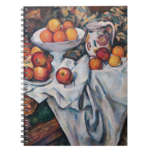 Paul Cezanne - Stilleben, Äpplen och Apelsiner Anteckningsbok