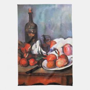 Paul Cézanne Stilleben Kökshandduk