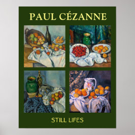 Paul Cezanne - Stilleben Mästerverk Urval Poster