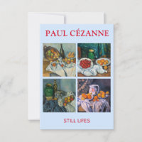 Paul Cezanne  - Stilleben Mästerverk Urval