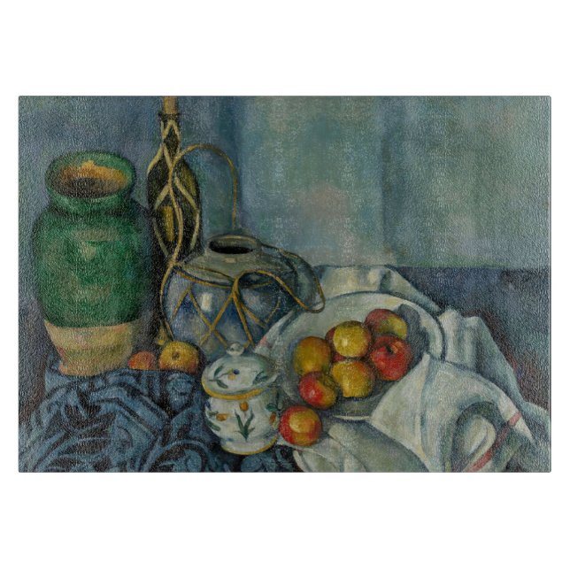 Paul Cezanne - Stilleben med äpplen (Framsidan)