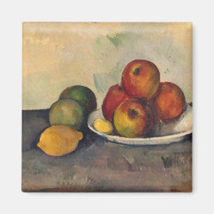Paul Cezanne stilleben med äpplen, c.1890 Magnet