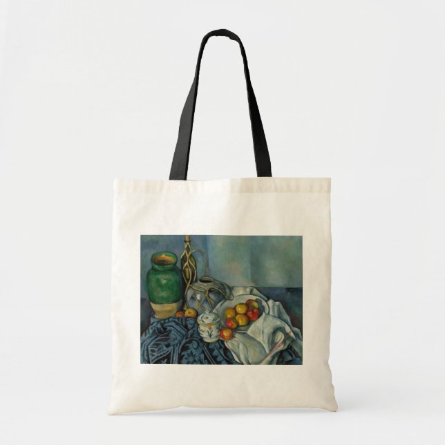 Paul Cezanne - Stilleben med äpplen Tygkasse (Framsidan)