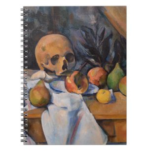 Paul Cezanne - Stilleben med dödskalle Anteckningsbok