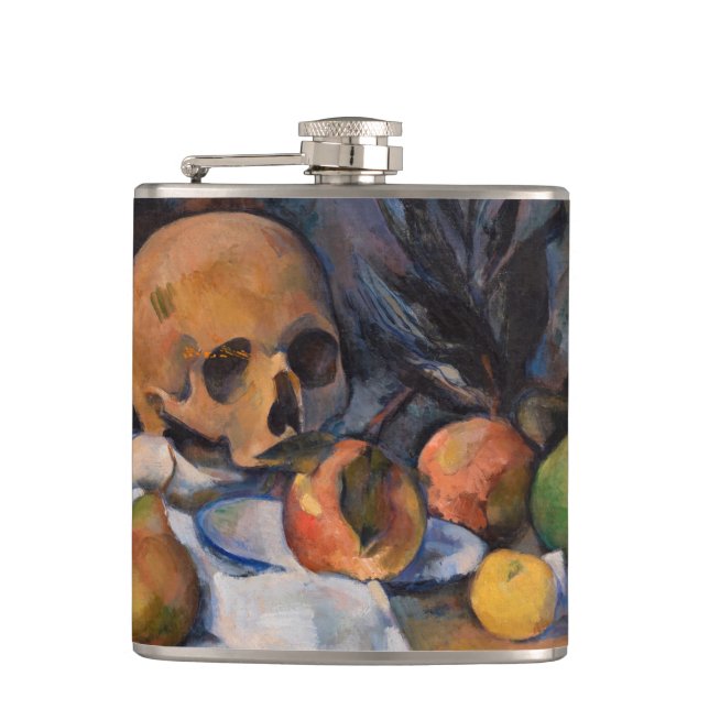 Paul Cezanne - Stilleben med dödskalle Fickplunta (Framsidan)