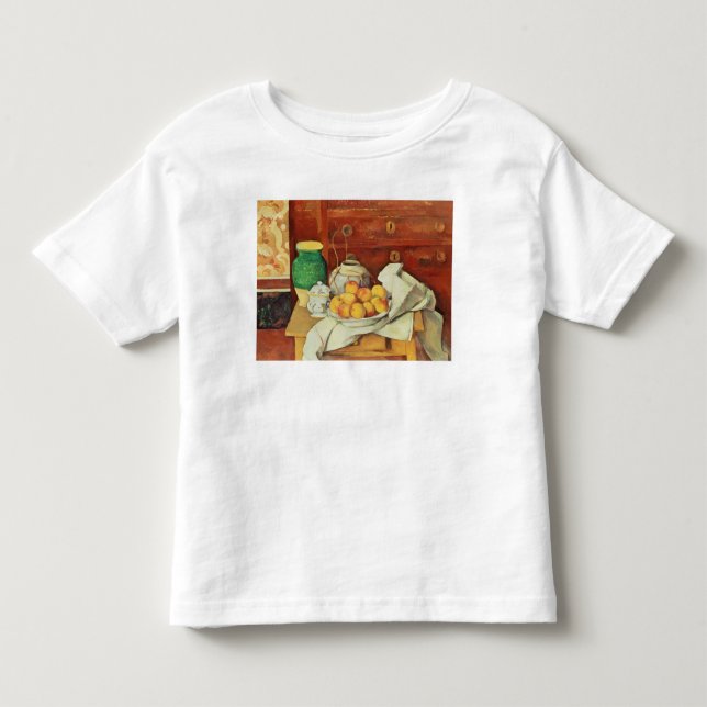 Paul Cezanne | stilleben med en byrå, T-shirt (Framsida)