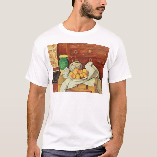 Paul Cezanne | stilleben med en byrå, T Shirt (Framsida)