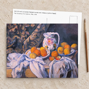 Paul Cezanne - Stilleben med en gardin Vykort