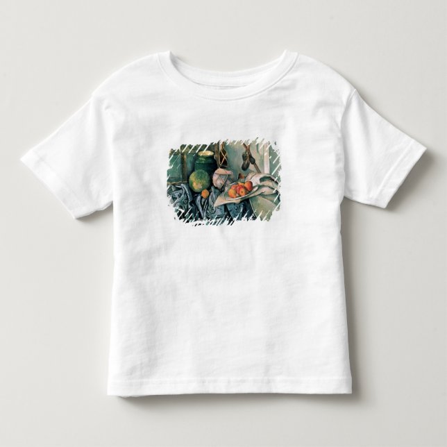 Paul Cezanne | stilleben med kannan och Aubergi Tee (Framsida)