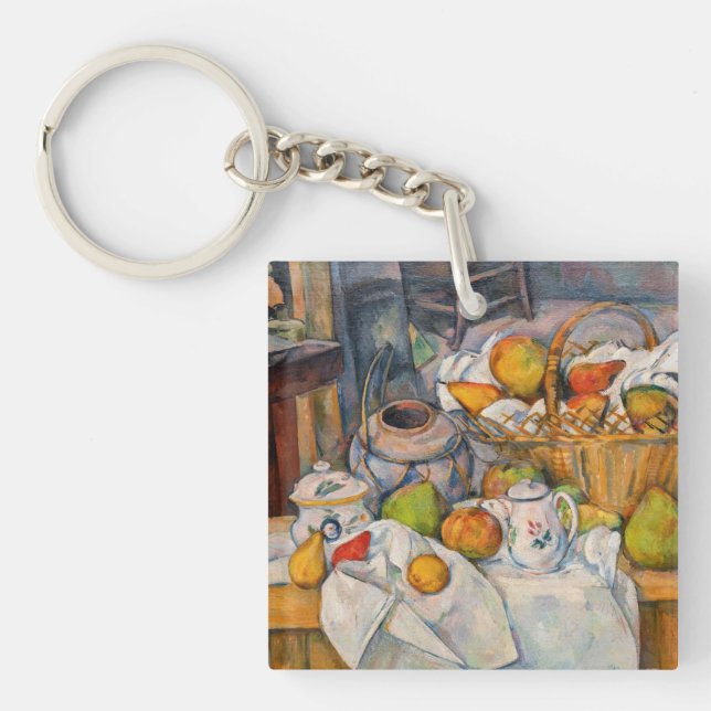 Paul Cezanne - Stilleben med korg (Framsidan)