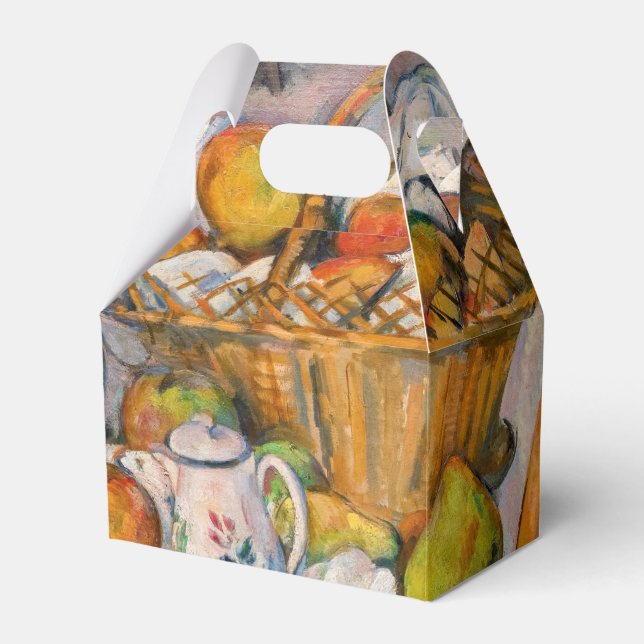 Paul Cezanne - Stilleben med korg Presentaskar (Framsidan Sidan)