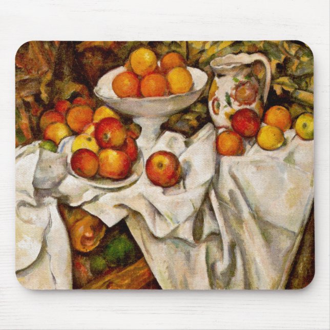 Paul Cézanne Stilleben Musmatta (Framsidan)