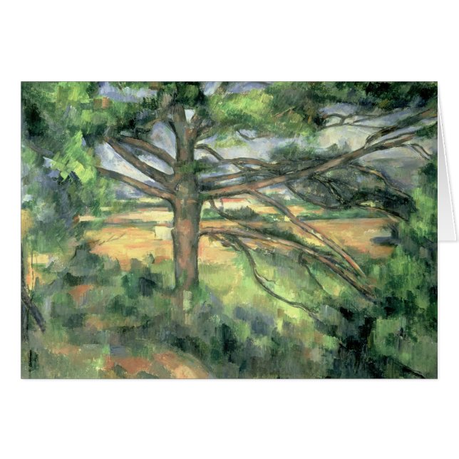 Paul Cezanne | Stora Gräs, 1895-1997 Hälsningskort (Framsidan Horizontal)