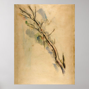 Paul Cezanne Studies of a Träd Poster