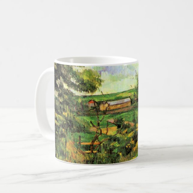 Paul Cezanne, The Valley of the Oise, Kaffemugg (Framsida vänster)