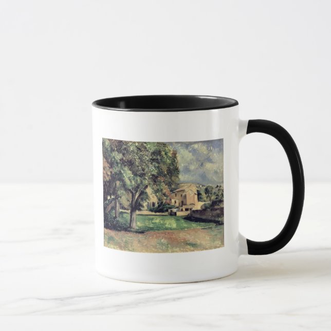 Paul Cezanne | träd i en parkera, Jas de Bouffan, Mugg (Höger)