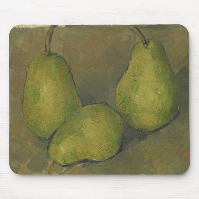 Paul Cezanne - tre päron Musmatta (Framsidan)
