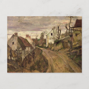 Paul Cezanne   Village Road, Auvers, c.1872-73 Vykort