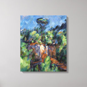 Paul Cezanne villebråd på Bibémus Canvastryck