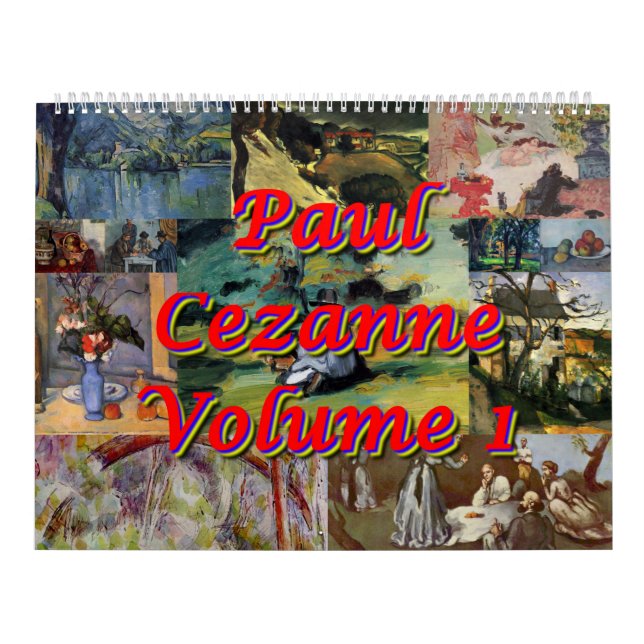 Paul Cezanne Volym 1 Kalender (Omslag)