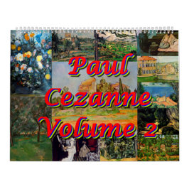 Paul Cezanne Volym 2 Kalender