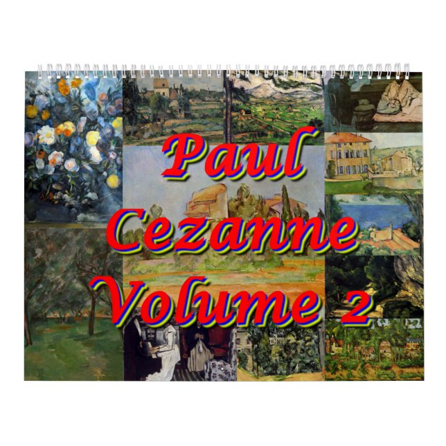Paul Cezanne Volym 2 Kalender (Omslag)