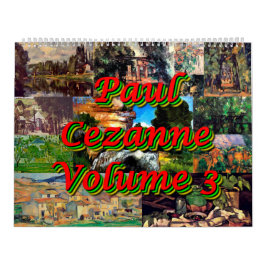 Paul Cezanne Volym 3 Kalender