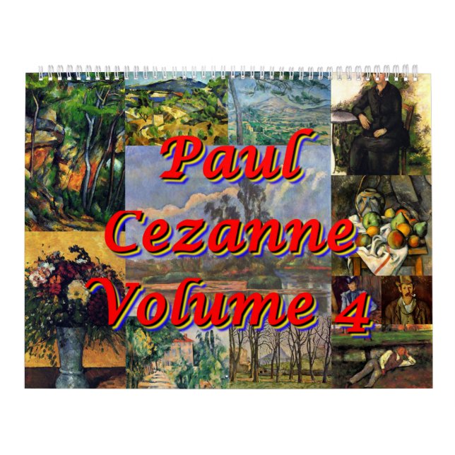 Paul Cezanne Volym 4 Kalender (Omslag)
