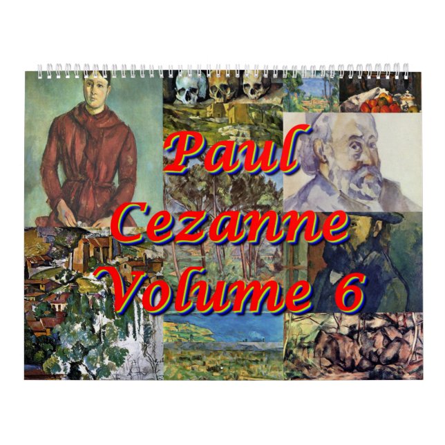 Paul Cezanne Volym 6 Kalender (Omslag)