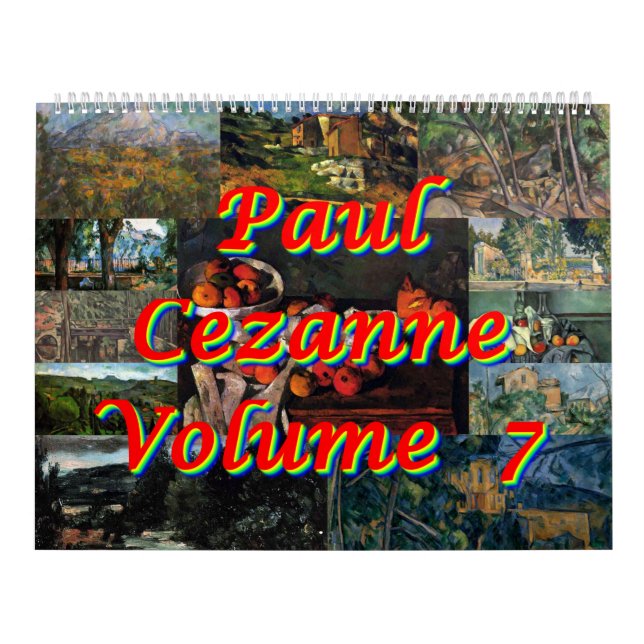 Paul Cezanne Volym 7 Kalender (Omslag)