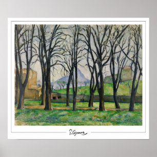 Paul Cézanne Zedign Art Poster #12