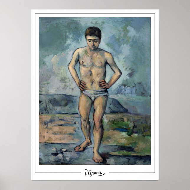 Paul Cézanne Zedign Art Poster #18 (Framsidan)