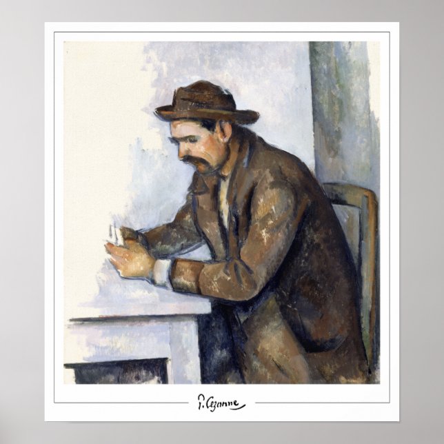 Paul Cézanne Zedign Art Poster #21 (Framsidan)