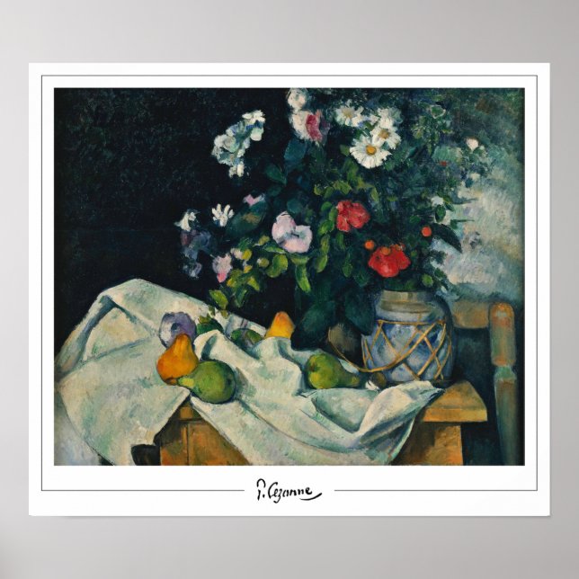 Paul Cézanne Zedign Art Poster #307 (Framsidan)