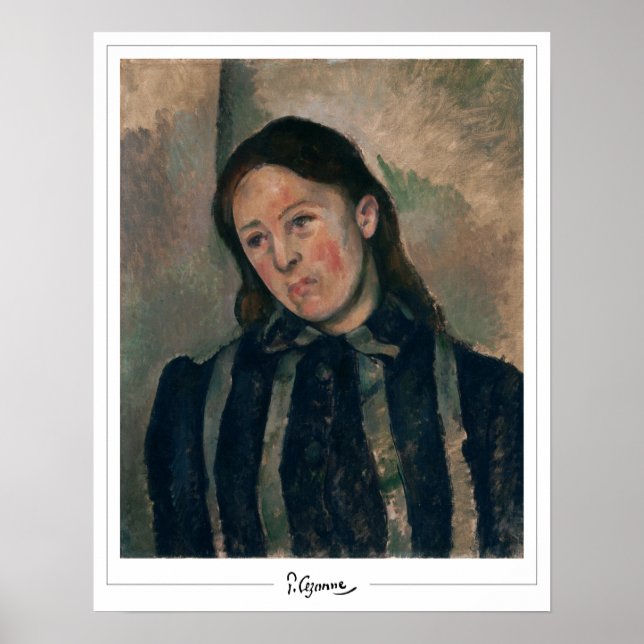 Paul Cézanne Zedign Art Poster #60 (Framsidan)