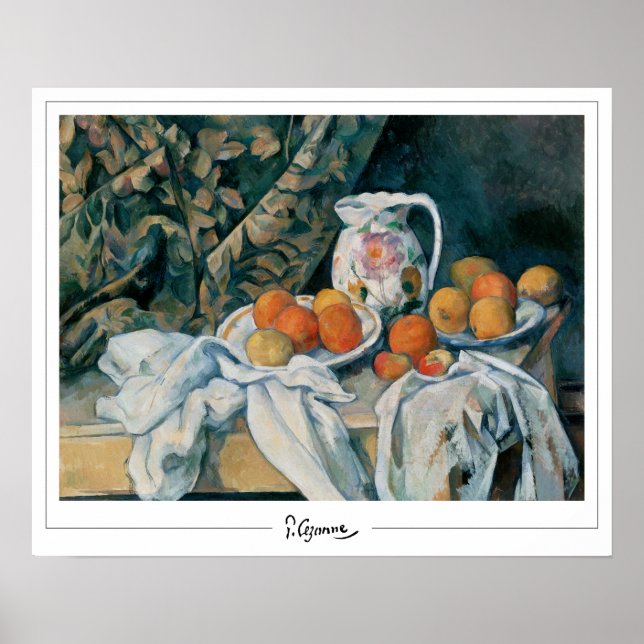 Paul Cézanne Zedign Art Poster #679 (Framsidan)