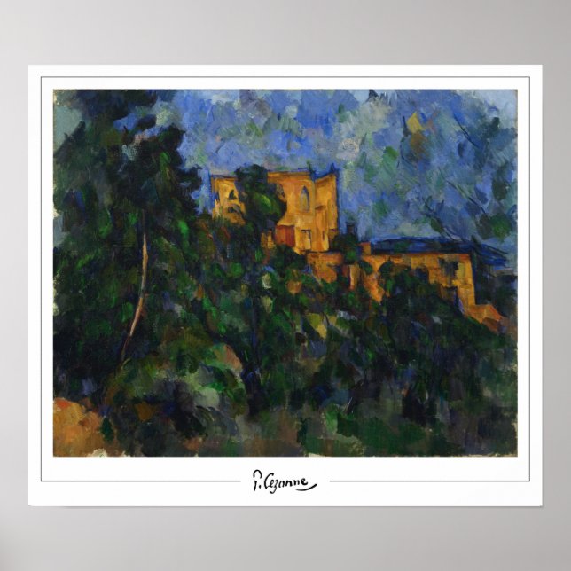 Paul Cézanne Zedign Art Poster #73 (Framsidan)